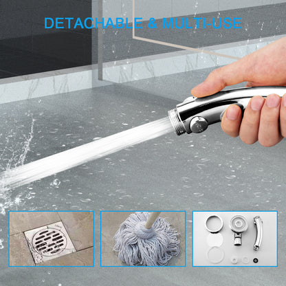 Adjustable Water Saving Shower Head Three Mode by Teal Simba