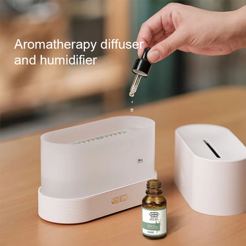 Aroma Diffuser Air Humidifier Flame Lamp Difusor by Lilac Milo