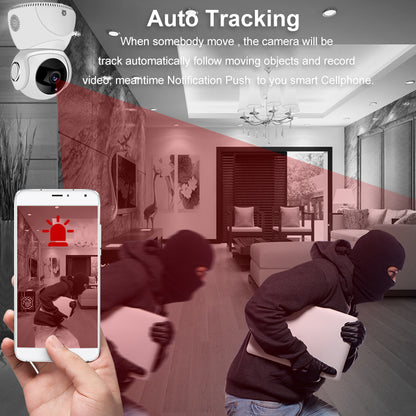 HD 1080P Camera 360° Panoramic PTZ Wireless Wifi Camera by Teal Simba
