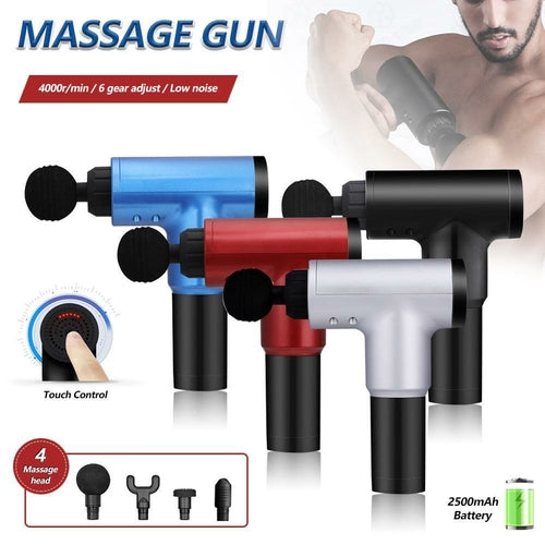 Tissue Massager Muscle Therapy Gun Massage Gun by Teal Simba