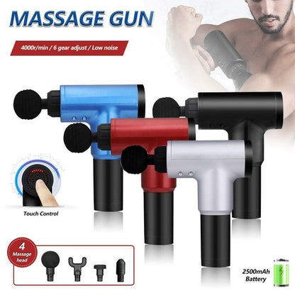 Tissue Massager Muscle Therapy Gun Massage Gun by Teal Simba