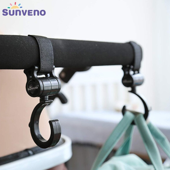 Universal Stroller Hooks 2 Pack by Maroon Chronos