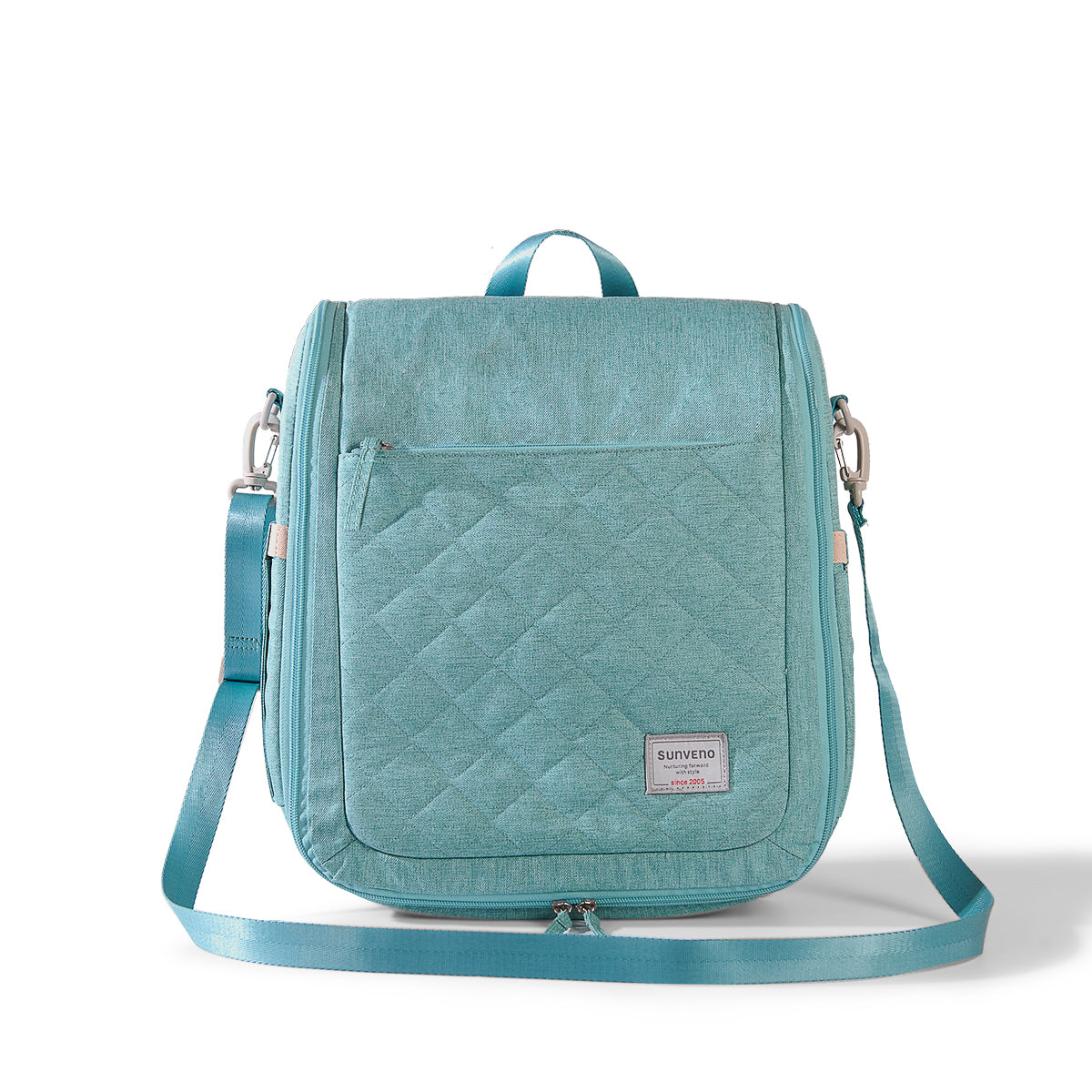 Portable Baby Diaper Bag Backpack with Changing Pad by Maroon Chronos