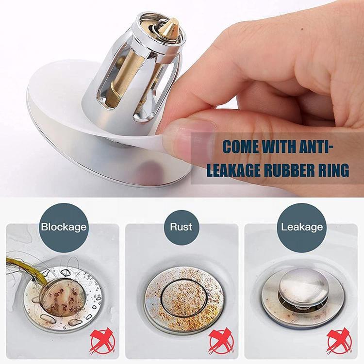 UNIVERSAL WASH BASIN BOUNCE DRAIN FILTER by Teal Simba