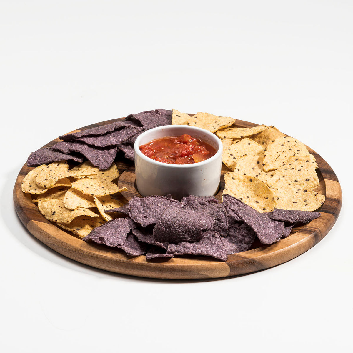 Large Chip n Dip with Ceramic Bowl by Azure Lily