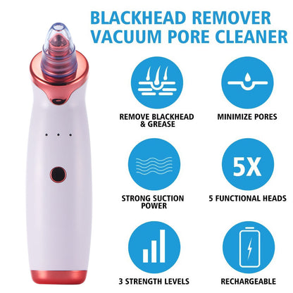 Electric Acne Remover Blackhead Remover Apparatus by Teal Simba