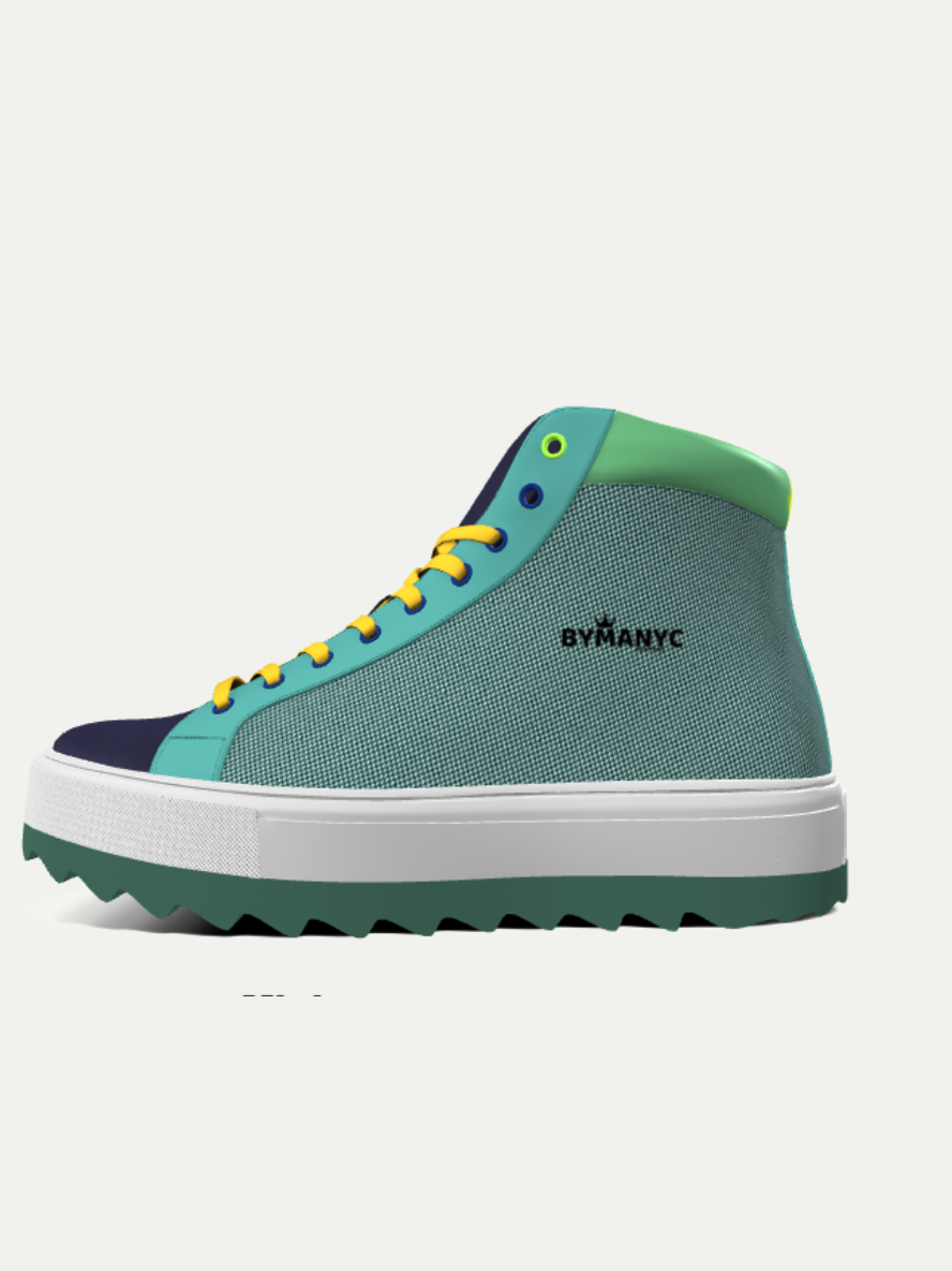 Recycled Ankle Boots BYMANYC ® New York UPTOWN URBAN (Unisex) by White Chaos