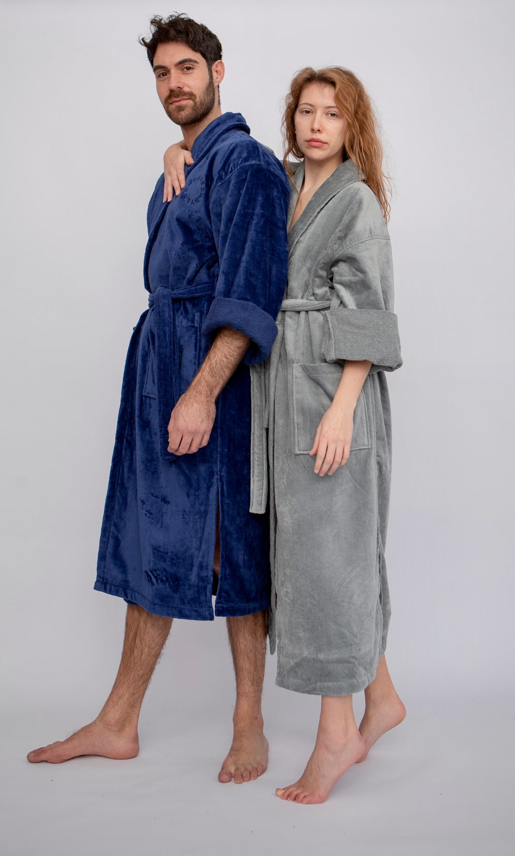 BATHROBE | Grey - S/M by Cerulean Mango