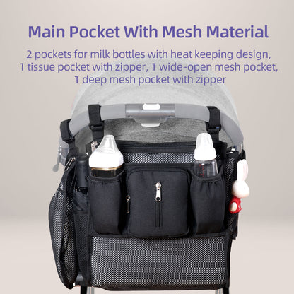 Universal Stroller Organizer by Maroon Chronos