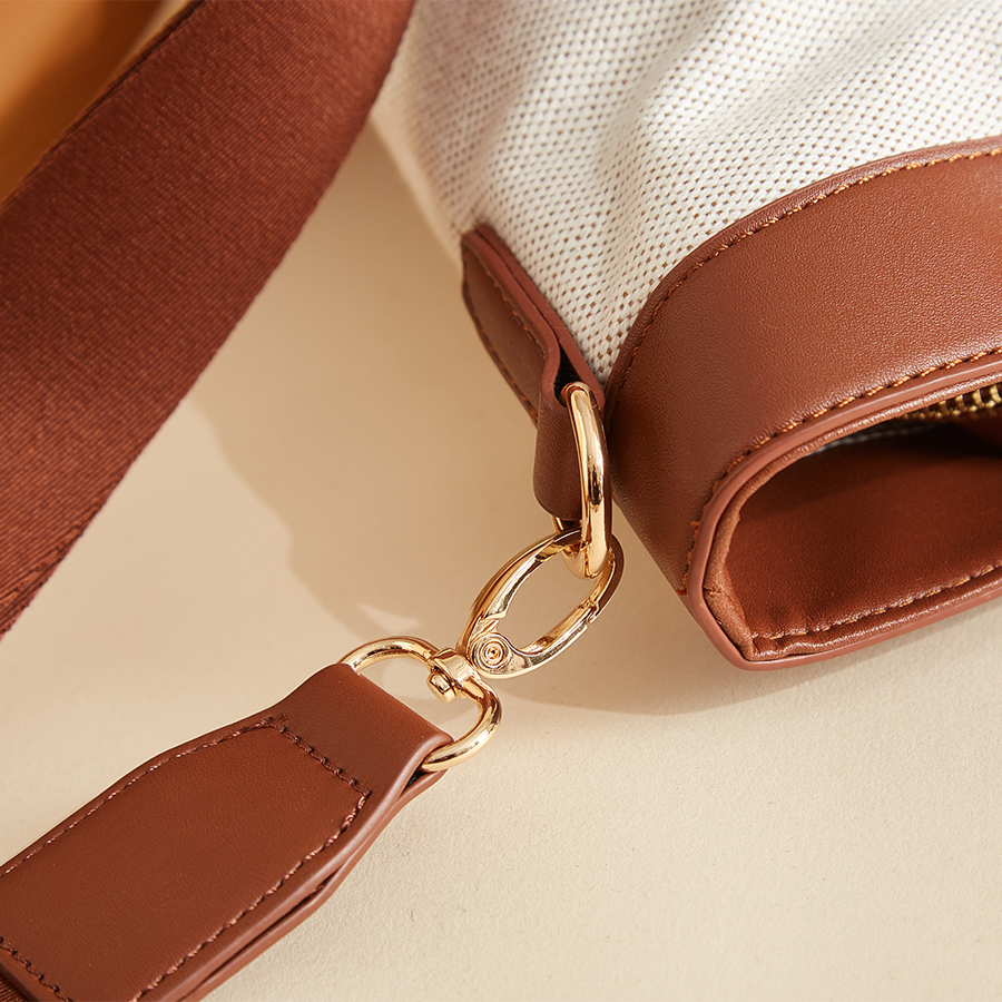 Canvas Tote Diaper Bag by Maroon Chronos