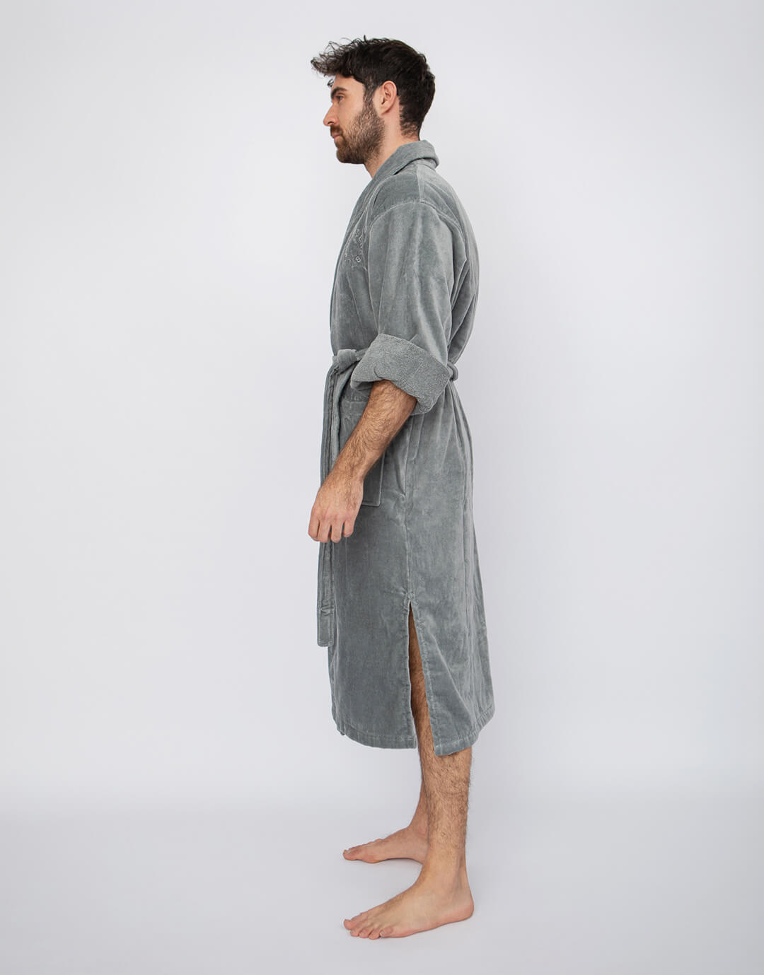 BATHROBE | Grey - S/M by Cerulean Mango