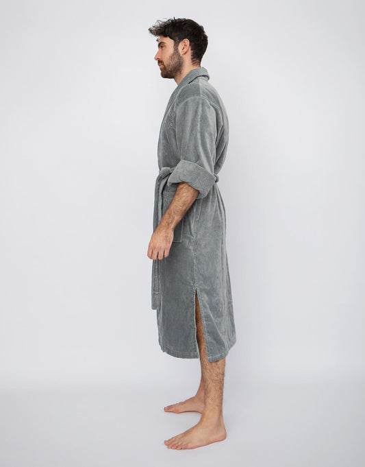 BATHROBE | Grey - S/M by Cerulean Mango