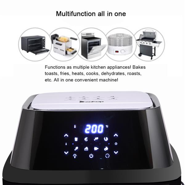 ZOKOP KAFO-1800A-D2 220V 16 L Air Fryer 1800W by Teal Simba