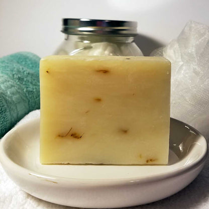 Aloe and Calendula Handmade Soap by Black Oliver
