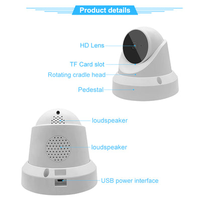 IP WiFi Camera Baby Monitor Home Security Camera by Teal Simba