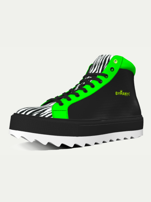 Vegan Ankle Boots BYMANYC ® New York BRONX BLISS (Unisex) by White Chaos