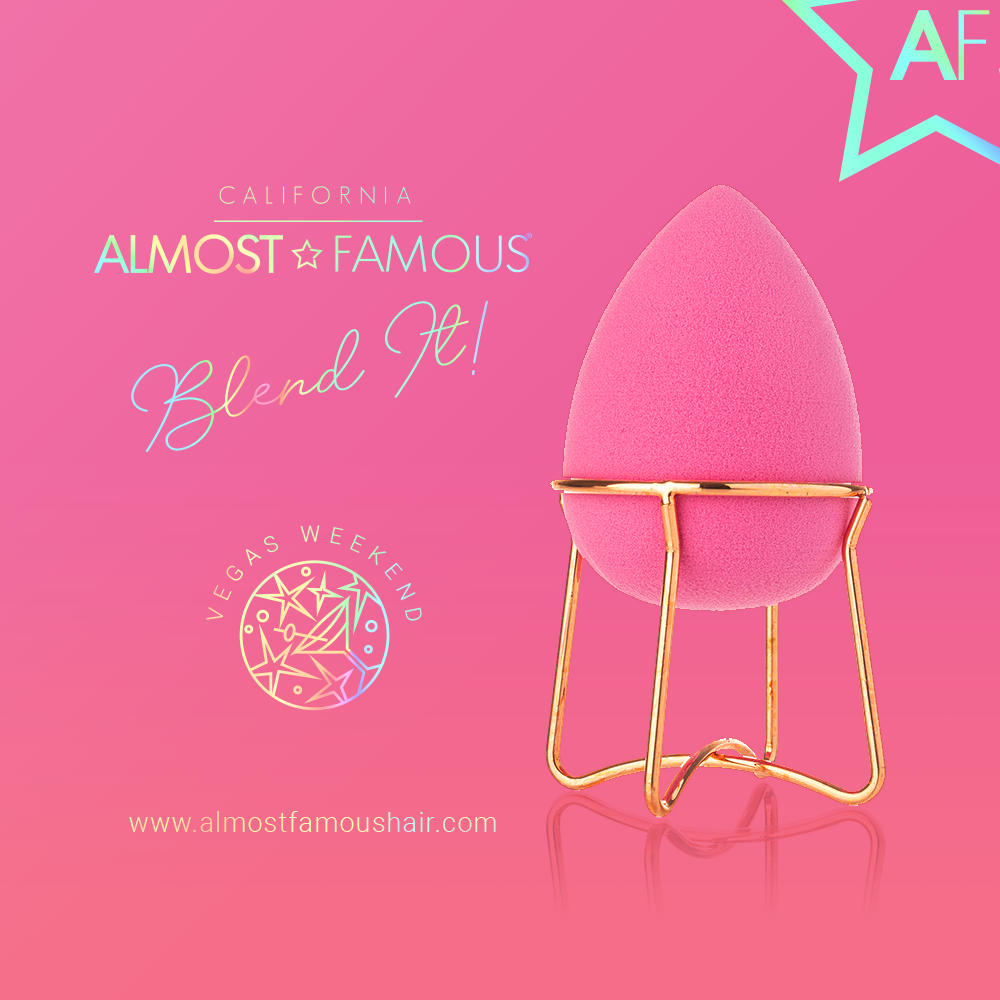 Almost Famous Makeup Blender with Rose Gold Stand, image 5