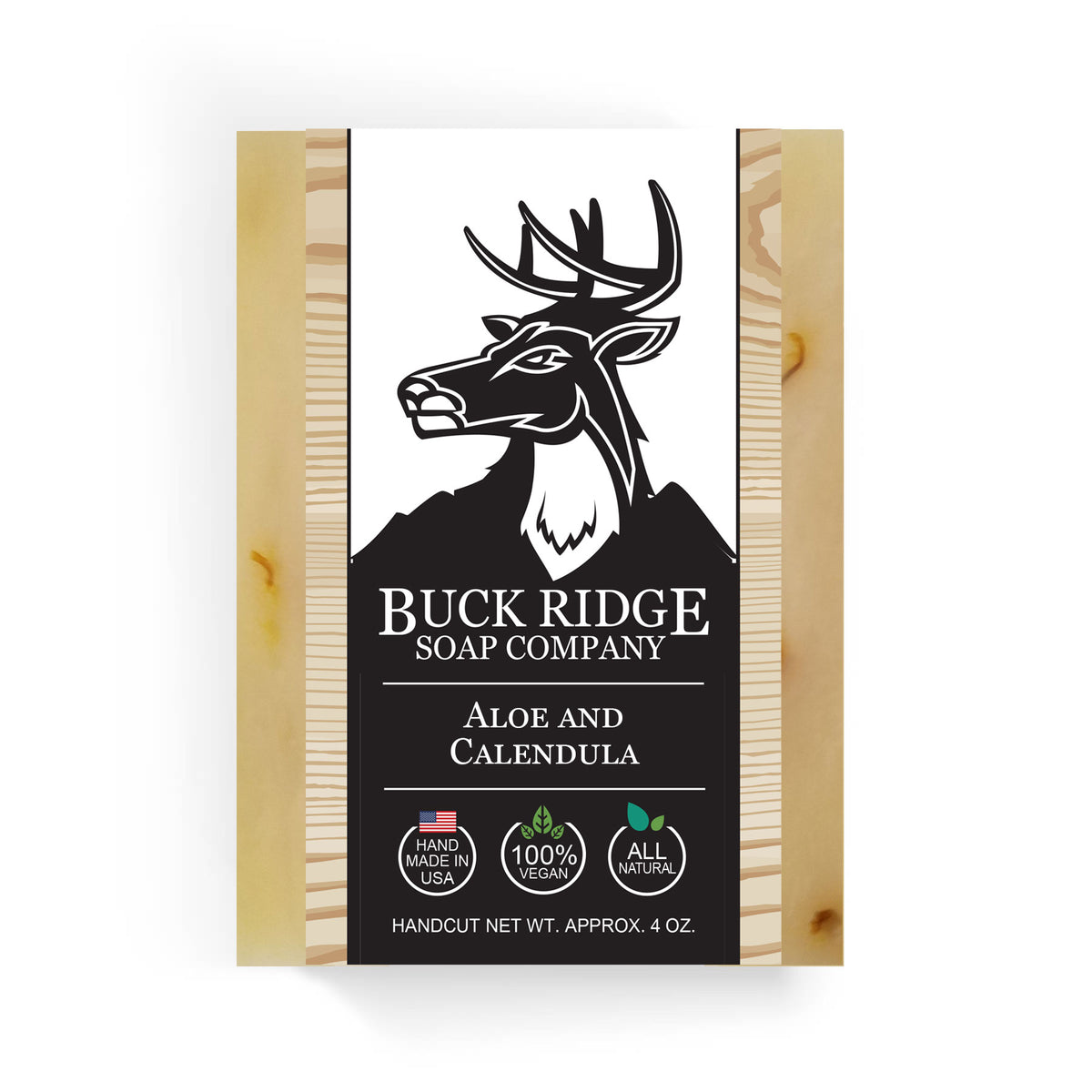 Aloe and Calendula Handmade Soap by Black Oliver