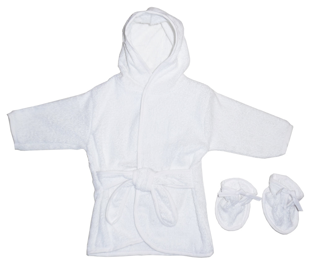 Bambini Blank Terry Robe by Emerald Clover