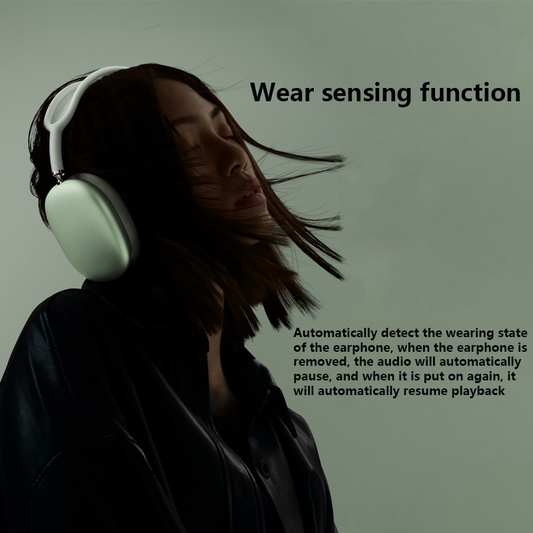 Wireless Sport Bluetooth Headphones with in Ear Detect Function by Lilac Milo