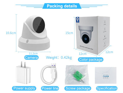 IP WiFi Camera Baby Monitor Home Security Camera by Teal Simba