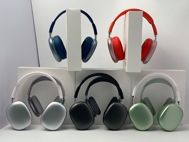 Wireless Bluetooth stereo headphones by Teal Simba, view 5