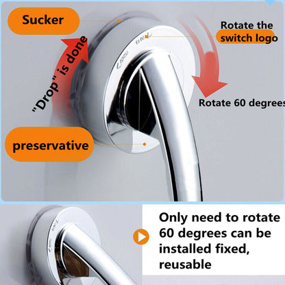 Suction Cup Grab Bar Handle Strong Sucker by Teal Simba