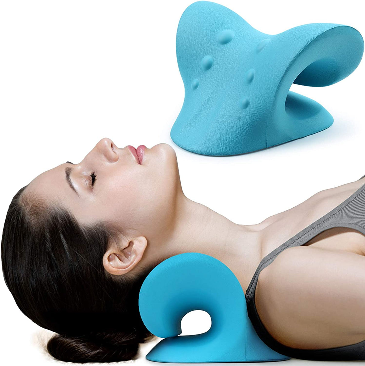 Neck Cloud, Restcloud, Neck Stretcher cervical traction device by Bronze Apple