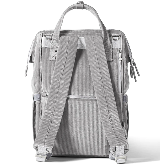Luxurious Velvet Diaper Backpack by Maroon Chronos