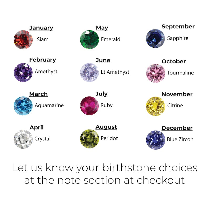 Fingerprint Necklace, Fingerprint Jewelry With Birthstone by Green Millie