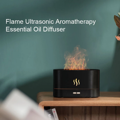 Aroma Diffuser Air Humidifier Flame Lamp Difusor by Lilac Milo