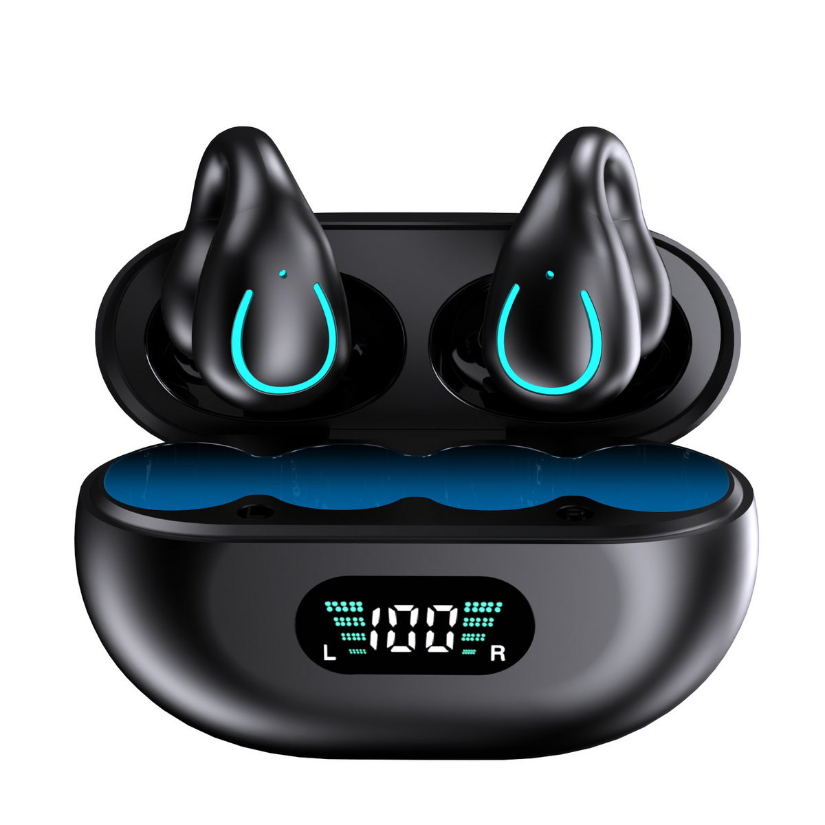 Open Ear Clip Wireless Earplugs Bluetooth TWS by Lilac Milo