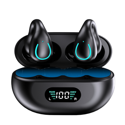 Open Ear Clip Wireless Earplugs Bluetooth TWS by Lilac Milo