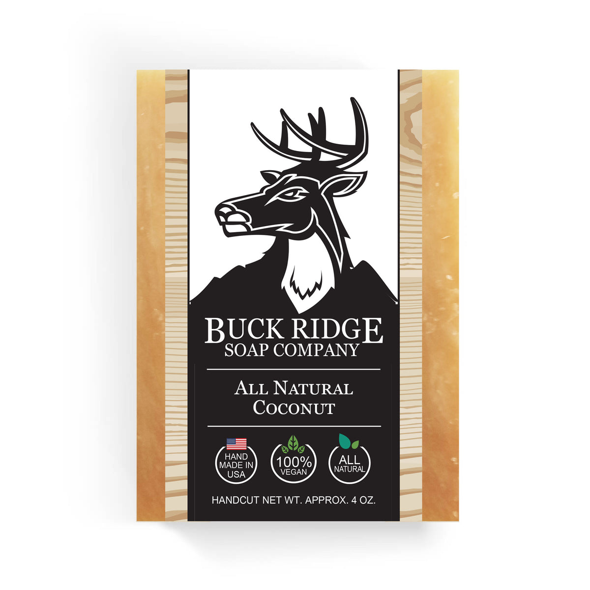 All Natural Coconut Handmade Soap by Black Oliver