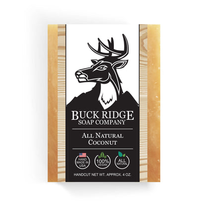 All Natural Coconut Handmade Soap by Black Oliver