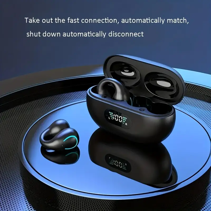 Open Ear Clip Wireless Earplugs Bluetooth TWS by Lilac Milo