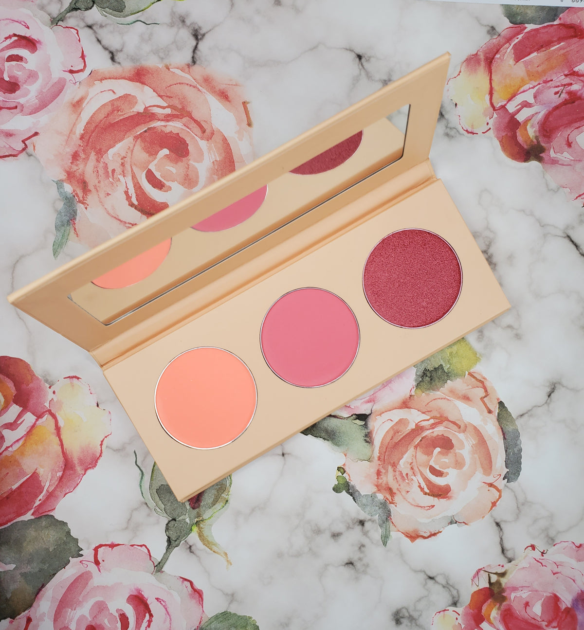 SG Three Shades Blush Palette 12 by Sky Blue Lucy