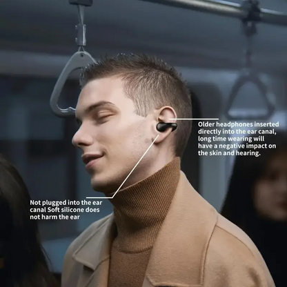 Open Ear Clip Wireless Earplugs Bluetooth TWS by Lilac Milo