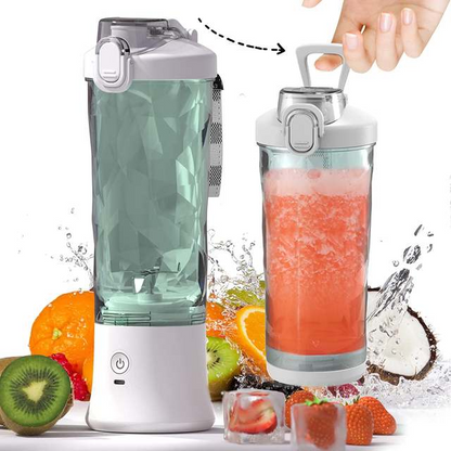 600ml portable rechargeable bottle blender by Lilac Milo