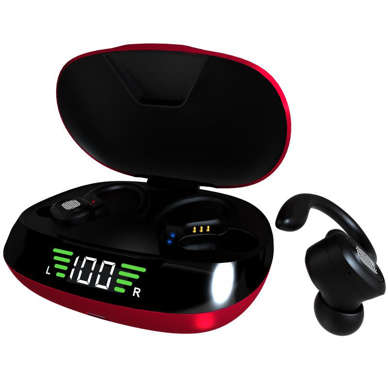 LED Display TWS Sport Bluetooth V5.0 Headset For Iphone Huawei by Teal Simba
