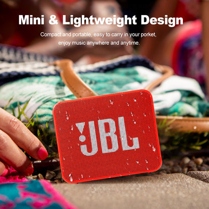JBL GO 2 Wireless Bluetooth Speaker IPX7 Waterproof With Mic by Teal Simba