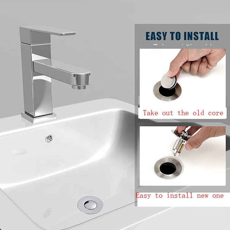 UNIVERSAL WASH BASIN BOUNCE DRAIN FILTER by Teal Simba