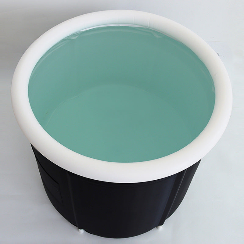 Foldable Ice Bath Tub for Athletes Recovery Ice Bucket by Teal Simba