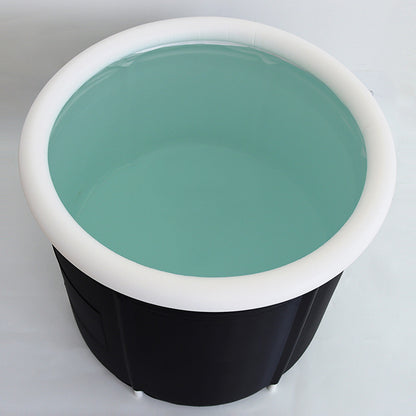 Foldable Ice Bath Tub for Athletes Recovery Ice Bucket by Teal Simba
