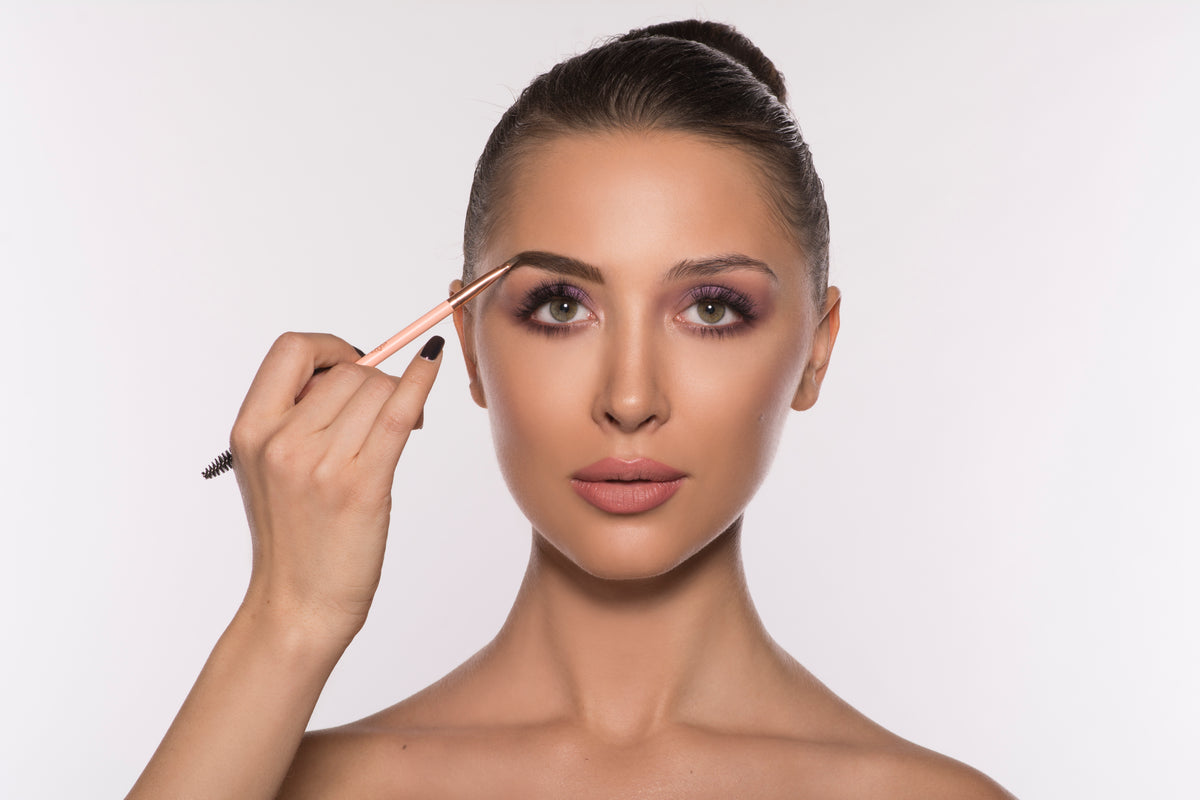 Double Shade Eyebrow Gel and Brush, image 3