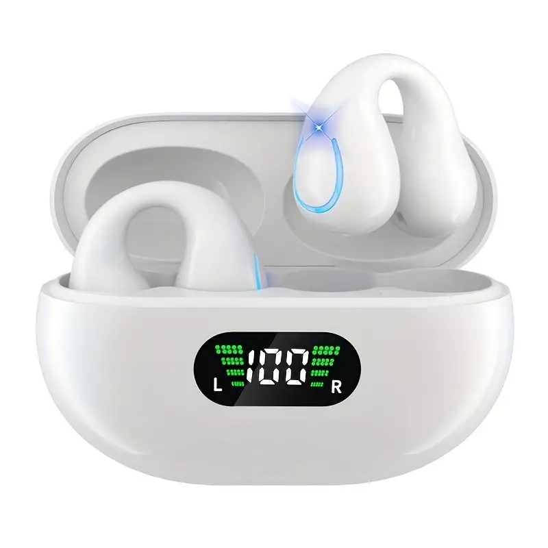 Open Ear Clip Wireless Earplugs Bluetooth TWS by Lilac Milo
