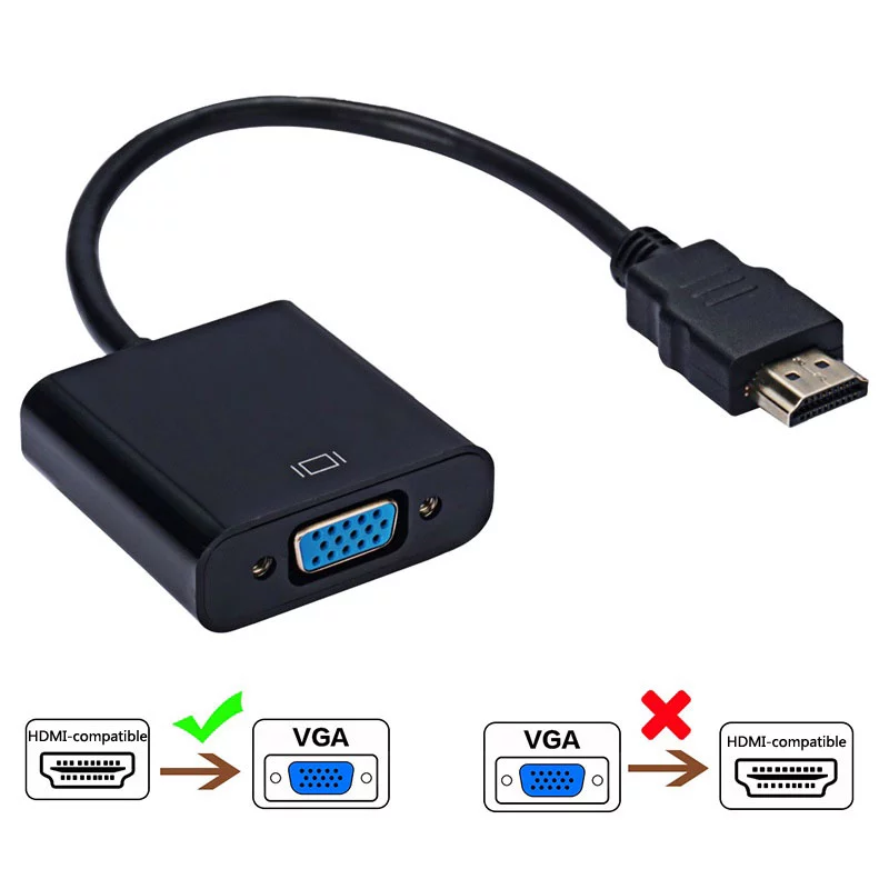 Lilac Milo 1080P HDMI to VGA adapter, view 3