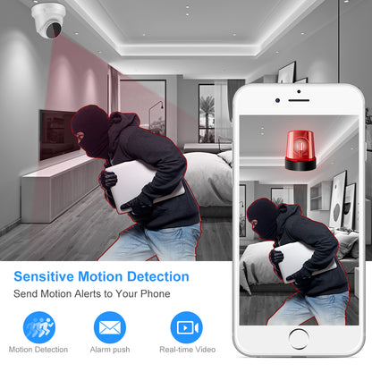 IP WiFi Camera Baby Monitor Home Security Camera by Teal Simba