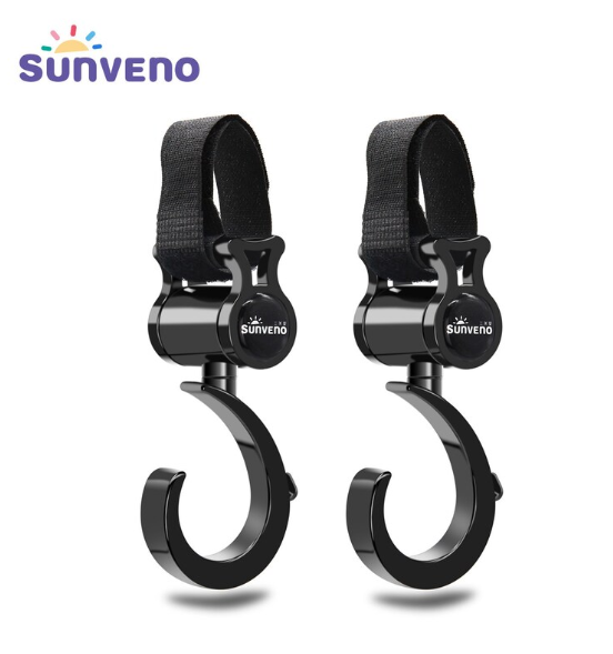 Universal Stroller Hooks 2 Pack by Maroon Chronos