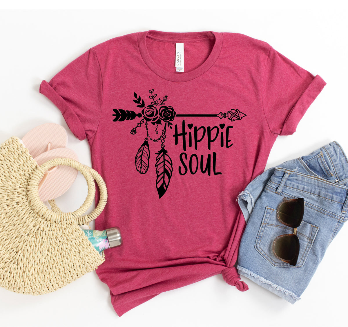 Hippie Soul T-shirt by White Caeneus